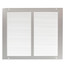 12" x 10" (Wall Opening Size) White Return Air Grille (650 Series)