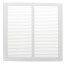 12" x 12" (Wall Opening Size) White Return Air Grille (650 Series)