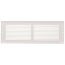 14" x 4" (Wall Opening Size) White Return Air Grille (650 Series)