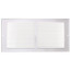 14" x 6" (Wall Opening Size) White Return Air Grille (650 Series)