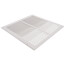 14" x 14" (Wall Opening Size) White Return Air Grille (650 Series)