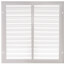 14" x 14" (Wall Opening Size) White Return Air Grille (650 Series)