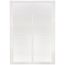 14" x 20" (Wall Opening Size) White Return Air Grille (650 Series)