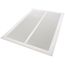 14" x 20" (Wall Opening Size) White Return Air Grille (650 Series)
