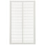 14" x 24" (Wall Opening Size) White Return Air Grille (650 Series)
