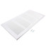 16" x 8" (Wall Opening Size) White Return Air Grille (650 Series)