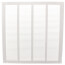 18" x 18" (Wall Opening Size) White Return Air Grille (650 Series)