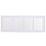 20" x 6" (Wall Opening Size) White Return Air Grille (650 Series)