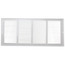 20" x 8" (Wall Opening Size) White Return Air Grille (650 Series)