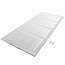 20" x 8" (Wall Opening Size) White Return Air Grille (650 Series)