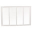 20" x 12" (Wall Opening Size) White Return Air Grille (650 Series)