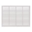20" x 14" (Wall Opening Size) White Return Air Grille (650 Series)