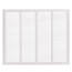 20" x 16" (Wall Opening Size) White Return Air Grille (650 Series)