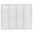 20" x 16" (Wall Opening Size) White Return Air Grille (650 Series)