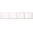 24" x 4" (Wall Opening Size) White Return Air Grille (650 Series)