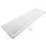 24" x 6" (Wall Opening Size) White Return Air Grille (650 Series)