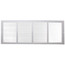 24" x 8" (Wall Opening Size) White Return Air Grille (650 Series)