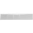 30" x 4" (Wall Opening Size) White Return Air Grille (650 Series)