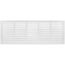 30" x 10" (Wall Opening Size) White Return Air Grille (650 Series)
