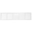 30" x 14" (Wall Opening Size) White Return Air Grille (650 Series)