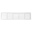 30" x 14" (Wall Opening Size) White Return Air Grille (650 Series)