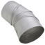5" Aluminum Adjustable Elbow (22.5° to 90°)