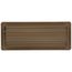 4" x 12" Heavy Duty Floor Register (Brown)
