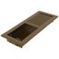 4" x 12" Heavy Duty Floor Register (Brown)