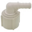 3/8" PEX Crimp x 1/2" Lav PureFlow Elbow (Plastic Nut)
