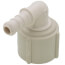 3/8" PEX Crimp x 1/2" Lav PureFlow Elbow (Plastic Nut)