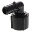 1/2" PEX Crimp x 1/2" Lav PureFlow Elbow (Plastic Nut)