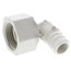 3/4" PEX Crimp x 3/4" Lav PureFlow Elbow (Plastic Nut)