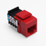 Voice Grade Quickport, Jack, 8p8c (Crimson)