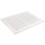 10" x 8" (Wall Opening Size) White Sidewall/Ceiling Return Air Grille (672 Series)