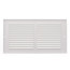 24" x 16" (Wall Opening Size) White Sidewall/Ceiling Return Air Grille (672 Series)