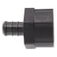 1/2" PEX Crimp x 1/2" PureFlow PolyAlloy Closet Adapter (Plastic Nut)