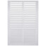12" x 18" (Wall Opening Size) White Sidewall/Ceiling Return Air Grille (672 Series)