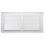 14" x 6" (Wall Opening Size) White Sidewall/Ceiling Return Air Grille (672 Series)