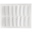 14" x 18" (Wall Opening Size) White Sidewall/Ceiling Return Air Grille (672 Series)