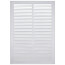 14" x 20" (Wall Opening Size) White Sidewall/Ceiling Return Air Grille (672 Series)
