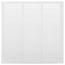 18" x 18" (Wall Opening Size) White Sidewall/Ceiling Return Air Grille (672 Series)