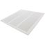 18" x 18" (Wall Opening Size) White Sidewall/Ceiling Return Air Grille (672 Series)