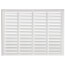 20" x 14" (Wall Opening Size) White Sidewall/Ceiling Return Air Grille (672 Series)