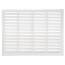 20" x 14" (Wall Opening Size) White Sidewall/Ceiling Return Air Grille (672 Series)