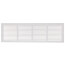24" x 6" (Wall Opening Size) White Sidewall/Ceiling Return Air Grille (672 Series)