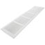 30" x 6" (Wall Opening Size) White Sidewall/Ceiling Return Air Grille (672 Series)
