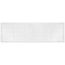 30" x 8" (Wall Opening Size) White Sidewall/Ceiling Return Air Grille (672 Series)