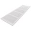 30" x 8" (Wall Opening Size) White Sidewall/Ceiling Return Air Grille (672 Series)