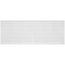 36" x 12" (Wall Opening Size) White Sidewall/Ceiling Return Air Grille (672 Series)