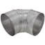 7" Aluminum Adjustable Elbow (22.5° to 90°)